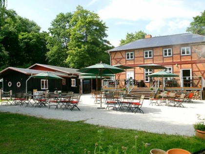 Фото: Br&amp;uuml;ckenhaus am Schaalsee